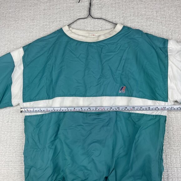 Vintage K-WAY Men’s Wind Jacket Sweater Blue Retro (Stained, read) - Picture 16 of 16